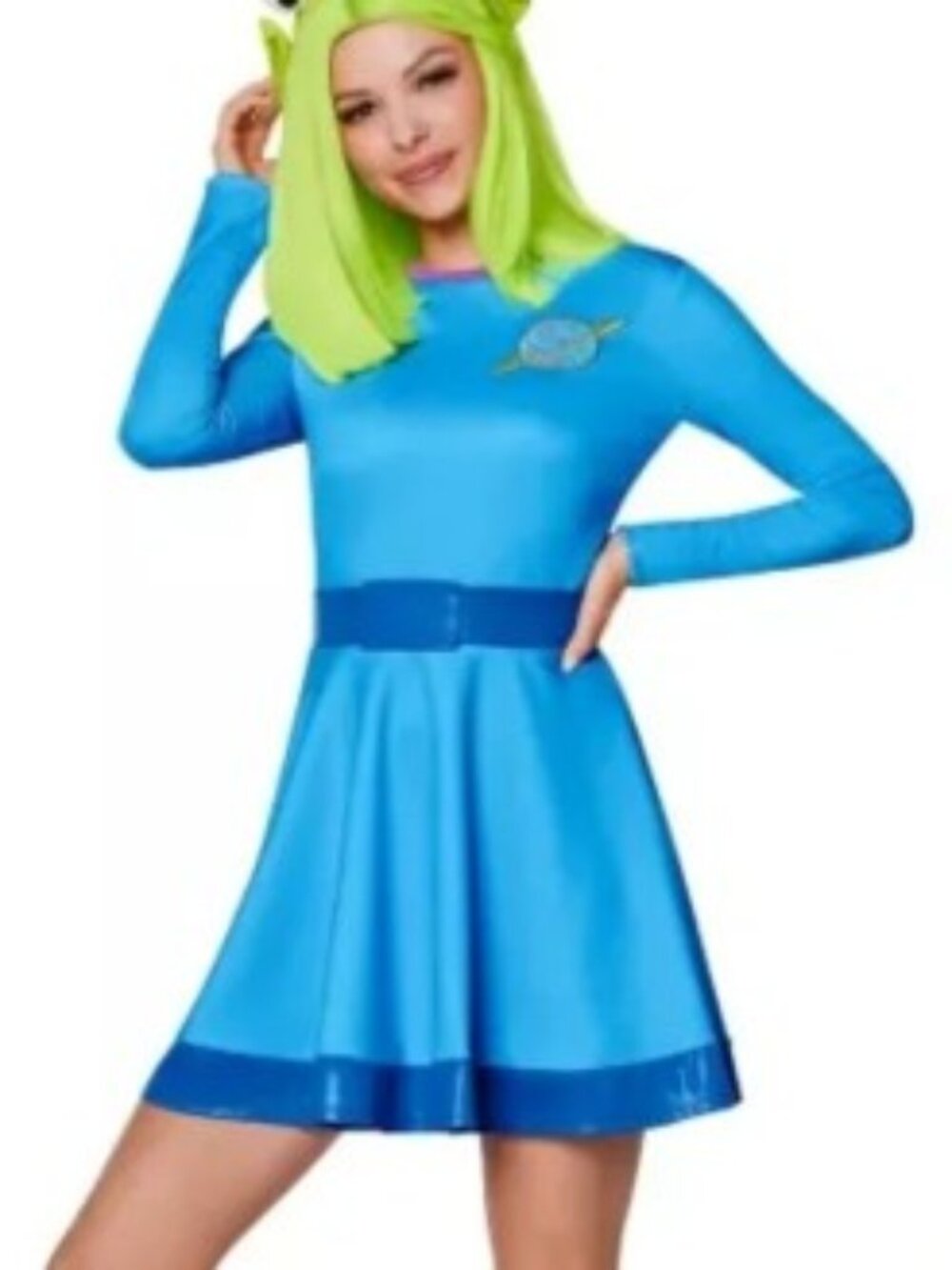 Spirit Halloween Toy Story Women's size Small Alien Dress Costume Halloween